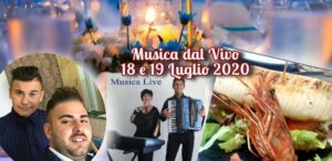 serate 18 e 19 luglio 2020 musica dal vivo